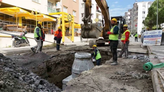 Söke'de altyapı çalışmaları tüm hızıyla sürüyor