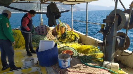 Söke'de balıkçılar önce denetlendi sonra bilgilendirildi