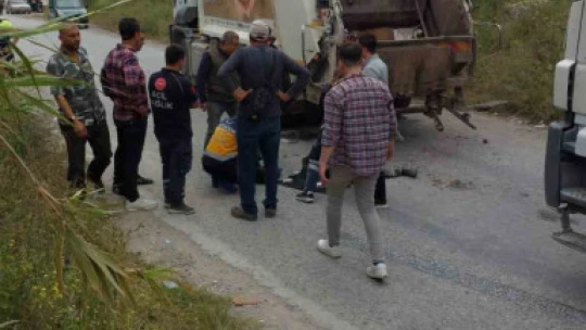 Söke'de feci kaza: Kamyonun çarptığı temizlik işleri personeli hayatını kaybetti