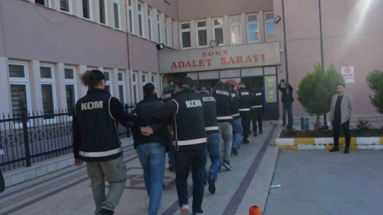 Söke'de göçmen kaçakçılığı operasyonu: 12 yakalama