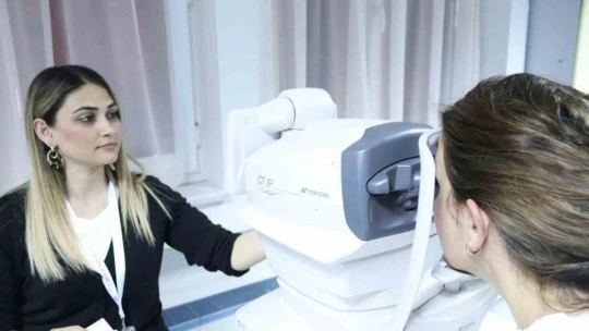 Söke'de göz laboratuvarı hizmete girdi