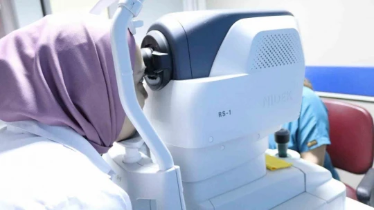 Söke'de göz laboratuvarı hizmete girdi