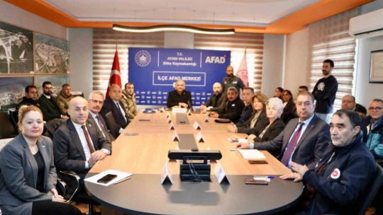 Söke'de İlçe AFAD Merkezi Toplantısı gerçekleştirildi