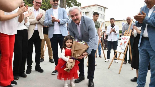 Söke'de kan bağışı kampanyasını çocuklar şenlendirdi