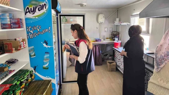 Söke'de kantin ve yemekhaneler denetlendi