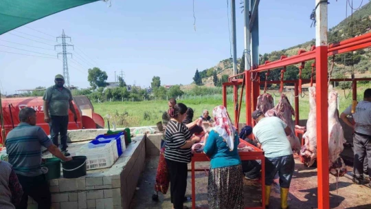 Söke'de kurban kesim yerlerine sıkı denetim