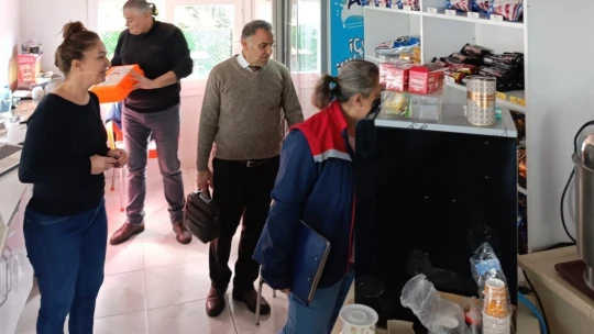 Söke'de öğrenciler için sahaya indiler