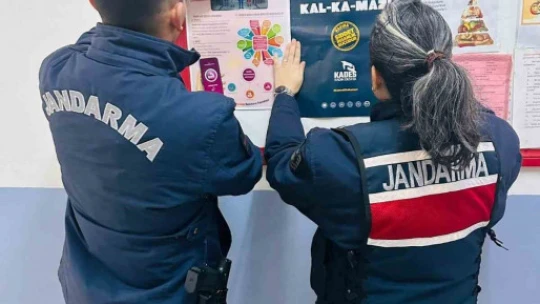 Söke'de öğrenciler jandarma tarafından bilgilendirildi