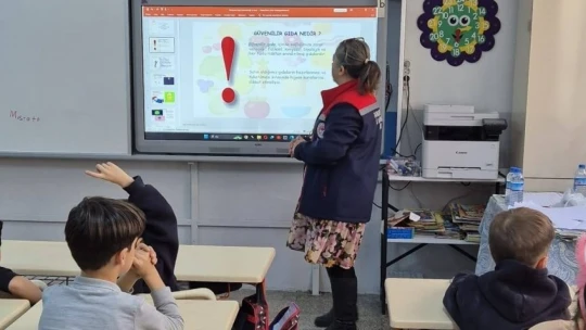 Söke'de öğrencilere 'Gıda Güvenliği ve İsraf Eğitimi' verildi
