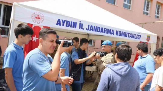 Söke'de öğrencilere jandarma tanıtıldı