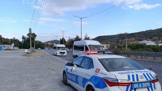 Söke'de okul servislerine sıkı denetim