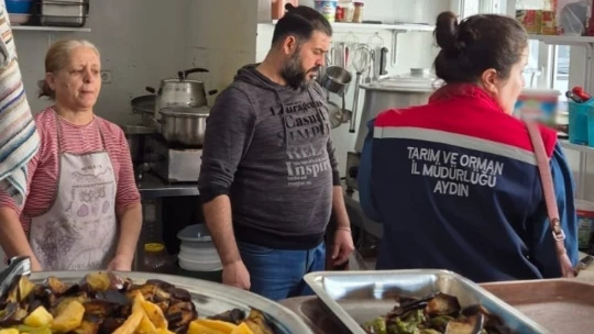 Söke'de riske dayalı gıda işletmeleri denetlendi