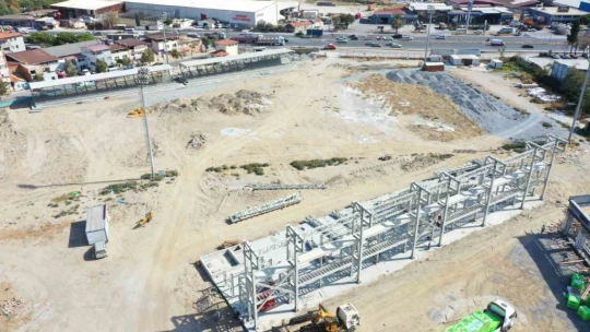 Söke'de spor kompleksi yükselmeye devam ediyor