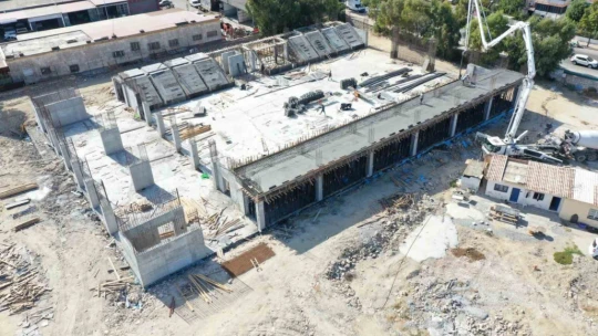 Söke'de spor kompleksi yükselmeye devam ediyor