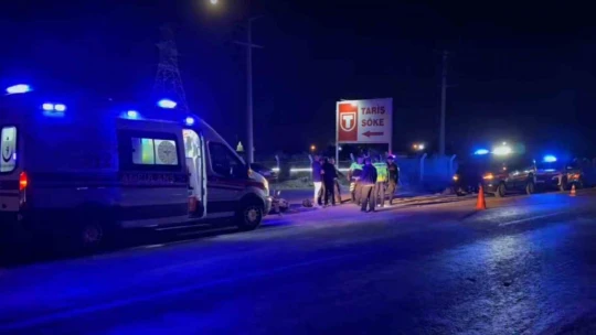Söke'de trafik kaza: 1 yaralı