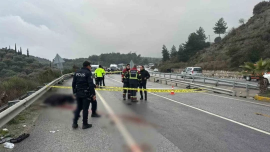 Söke'de trafik kazası: 1 ölü, 2 yaralı