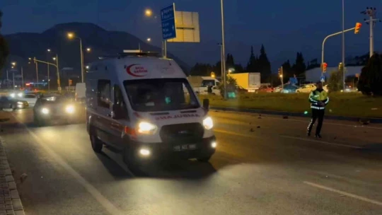 Söke'de trafik kazası: 4 yaralı