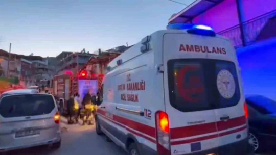 Söke'de tüp patladı, evde hasar oluştu