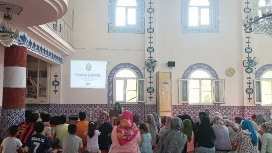 Söke'de yaz Kur'an kursu öğrencilerine bilinçlendirme seminerleri