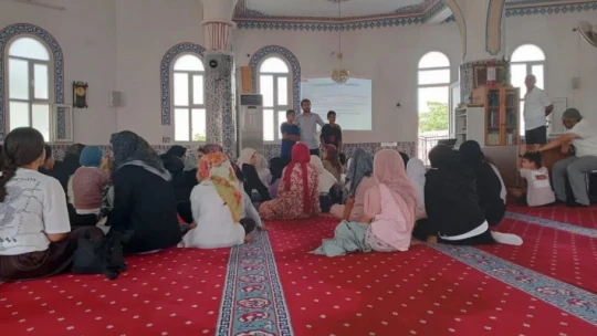 Söke'de yaz Kur'an kursu öğrencilerine bilinçlendirme seminerleri