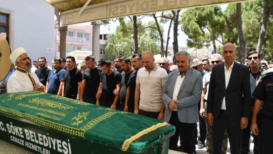Söke'de yorgun kurşun kurbanı Pera bebek toprağa verildi
