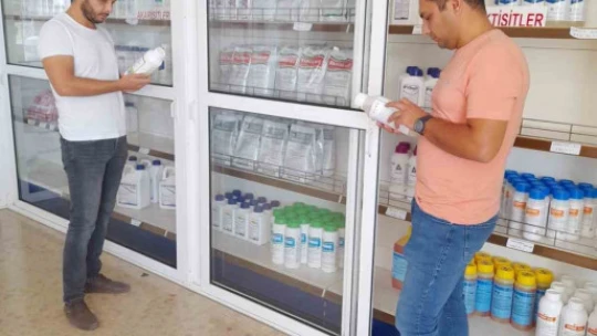Söke'de zirai ilaç bayilerine denetim