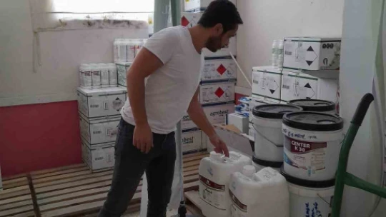 Söke'de zirai ilaç bayilerine denetim