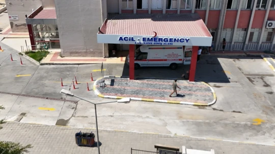 Söke Devlet Hastanesi'nde Ambulans Dönüş Alanı projesi tamamlandı