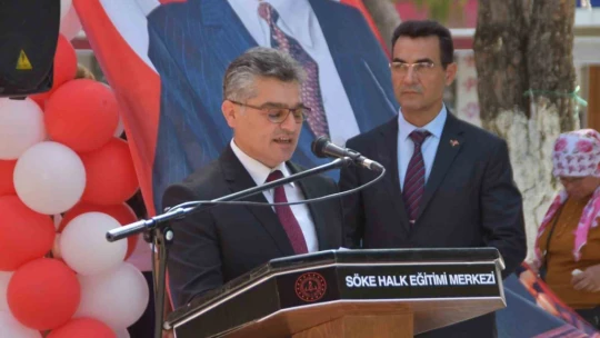 Söke Halk Eğitim Merkezi 645 kurs ile 12 bin 815 kursiyere ulaştı