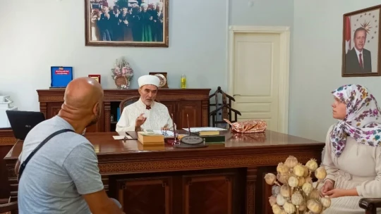 Söke İlçe Müftülüğü'nde ihtida töreni gerçekleştirildi