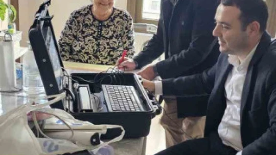 Söke Nüfus Müdürlüğü'nden evde hizmet