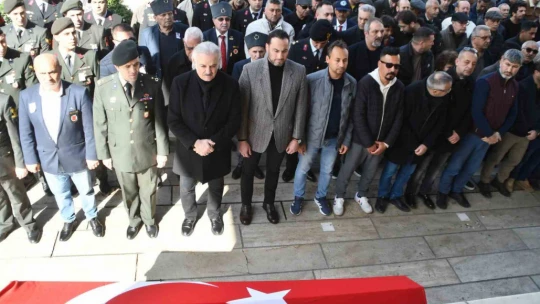 Sökeli Kıbrıs Gazisi Şerafettin Turgut son yolculuğuna uğurlandı