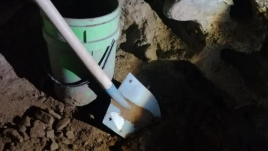 Sultahisar'da kazıcılar polise yakalandı