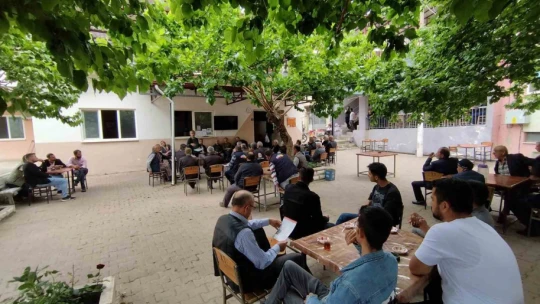 Sultanhisar'da çiftçiler bilgilendirildi