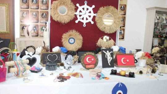 Sultanhisar'da el emeği ürünler görücüye çıkartıldı