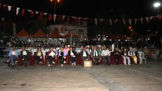 Sultanhisar'da festival, dans şovları ve konser ile başladı