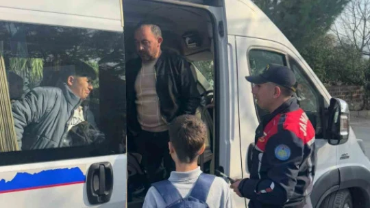 Sultanhisar'da okul servis araçları denetlendi