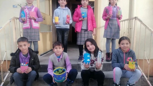 Sultanhisar'da Uzunlar İlkokulu öğrencilerinden anlamlı etkinlik