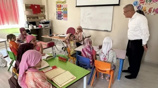 Sultanhisar'da yaz Kur'an kursları sürüyor