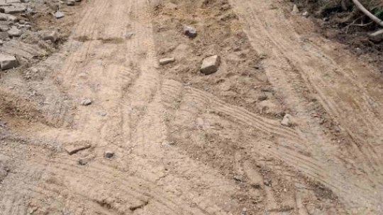 Sultanhisar'da yol yapım çalışmaları sürüyor