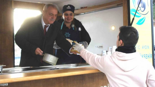 Sultanhisarlılar Büyükşehrin çorbası ile ısındı