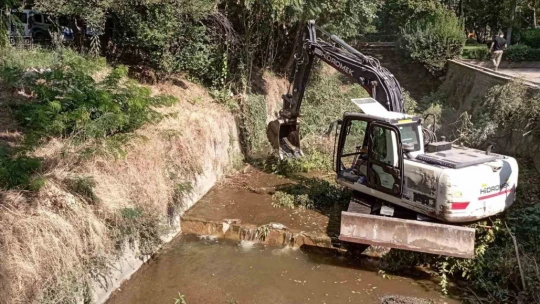 Tabakhane Deresi'ndeki kapsamlı temizlik çalışması tamamlandı