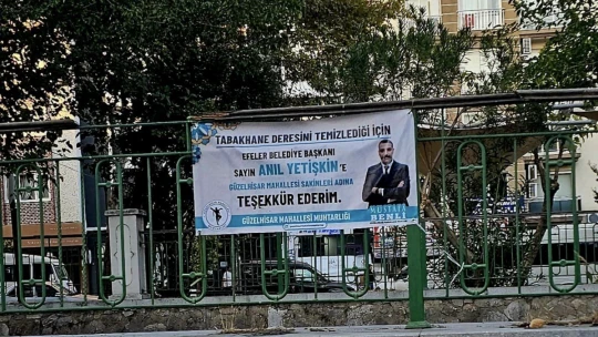 Tabakhane Deresi'ndeki temizlik çalışmaları mahalle halkını memnun etti