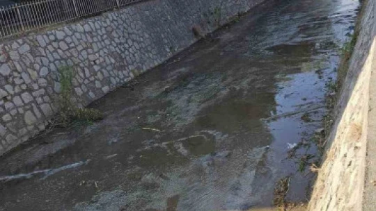 Tabakhane Deresi'ndeki temizlik çalışmaları mahalle halkını memnun etti