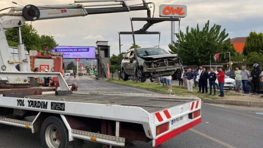 Takla atan araçtan fırlayan sürücü hayatını kaybetti