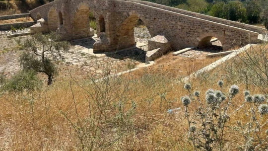 Tarihi Yunan Köprüsü'ne çevre düzenlemesi istiyorlar