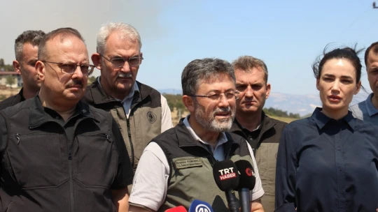 Tarım ve Orman Bakanı Yumaklı: '10 personelimiz ve 59 vatandaşımız dumanlardan etkilendi'
