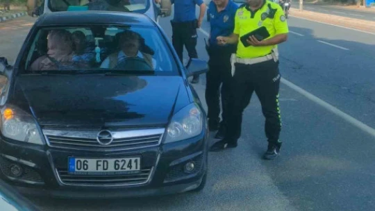Trafik ekiplerinden 'bayram' denetimi