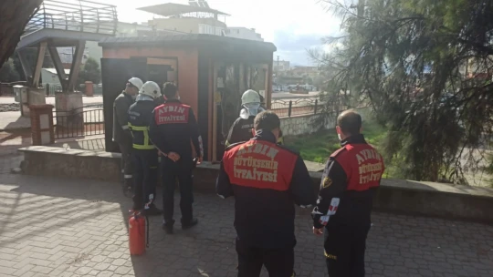 Trafo yangını paniğe neden oldu
