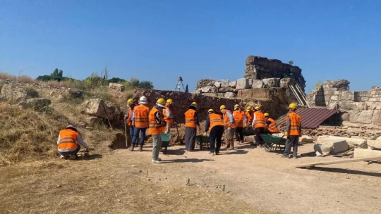 Tralleis Antik Kenti'nde çalışmalar sürüyor